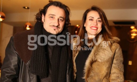 Βασίλης Χαραλαμπόπουλος: Βραδινή έξοδος με τη γυναίκα του!