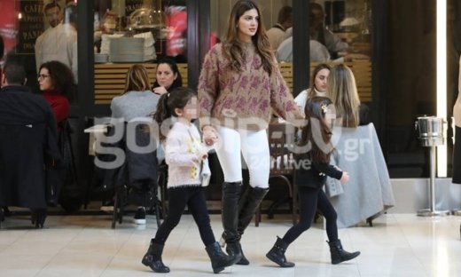 Σταματίνα Τσιμτσιλή: Όμορφες και χαλαρές στιγμές με τα παιδιά της!