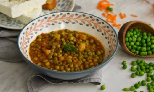 Σπιτικός λαδερός αρακάς