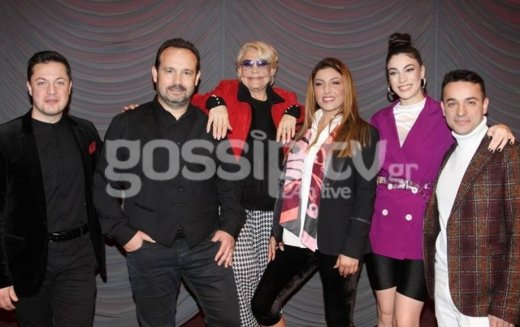 Μαρινέλλα-Μακεδόνας-Παπαρίζου-Αδάμου: Από τη Θεσσαλονίκη στην Αθήνα-Η συνέντευξη Tύπου του σχήματος