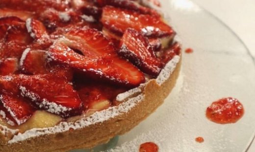 Τάρτα με φράουλες