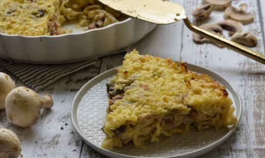 Σουφλέ ζυμαρικών