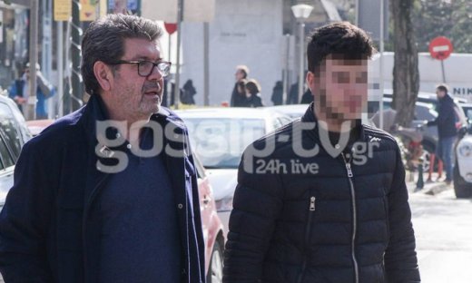 Γιάννης Λάτσιος: Βόλτα στην Κηφισιά με τον γιο του, Άγγελο!
