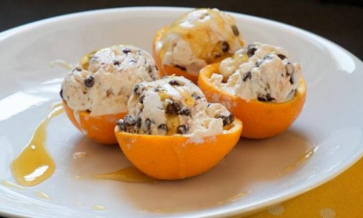 Παγωτό πορτοκάλι