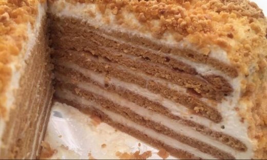 Τούρτα με μέλι και γιαούρτι