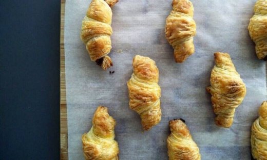 Εύκολα κρουασάν με σφολιάτα