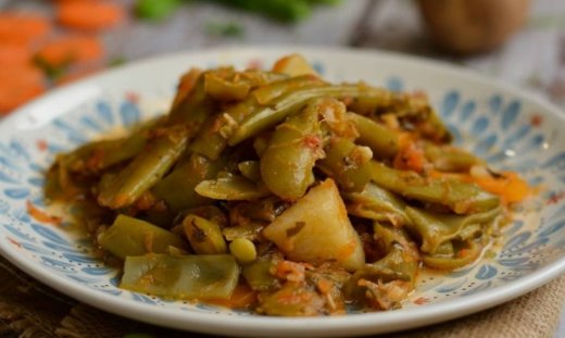 Φασολάκια λαδερά