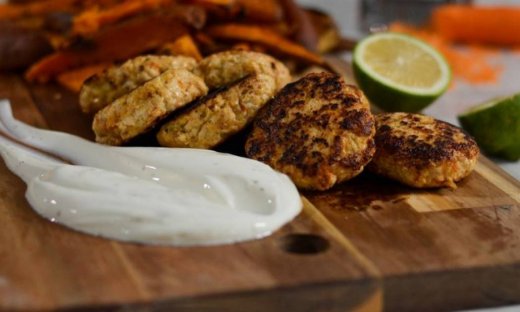 Μπιφτέκια κοτόπουλου