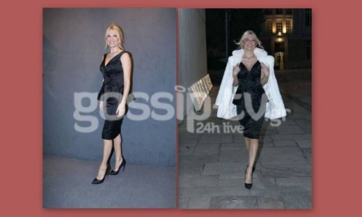 Φαίη Σκορδά: Έκλεψε τις εντυπώσεις η chic εμφάνισή της σε φιλανθρωπική εκδήλωση