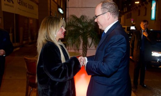 Ιωάννα Ευθυμίου:Η ατομική έκθεση στο Μονακό και η επίσκεψη και ξενάγηση του Πρίγκιπα Αλβέρτου