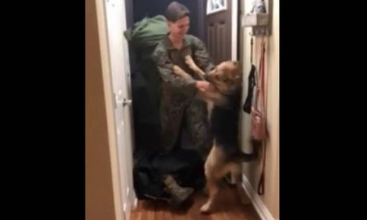 Επέστρεψε από το στρατό και τον υποδέχτηκαν θερμά