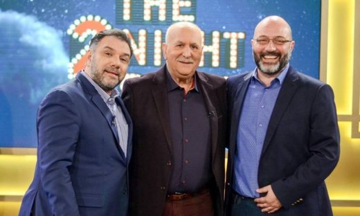 The 2Night Show: Ο Γρηγόρης υποδέχεται τον αδερφό του, Σάκη και τον Γιώργο Παπαδάκη