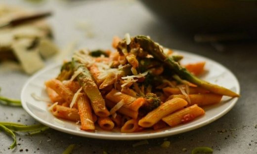 Πένες με λαχανικά