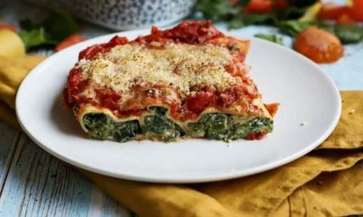 Κανελόνια γεμιστά με σπανάκι
