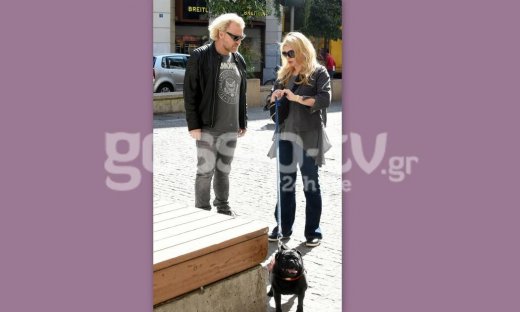 Χριστίνα Πολίτη – Κώστας Σπυρόπουλος: H βόλτα τους στο κέντρο της Αθήνας