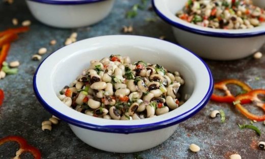 Σαλάτα με φασόλια μαυρομάτικα από τον Γιώργο Τσούλη