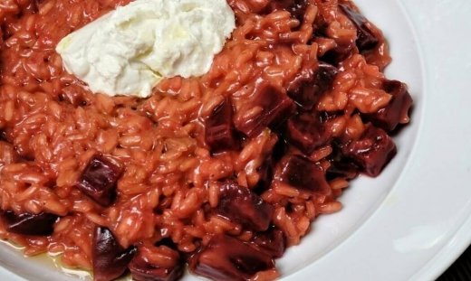 Ριζότο με παντζάρι