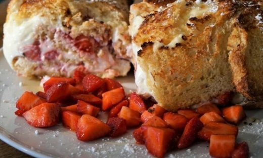 French toast cheese cake