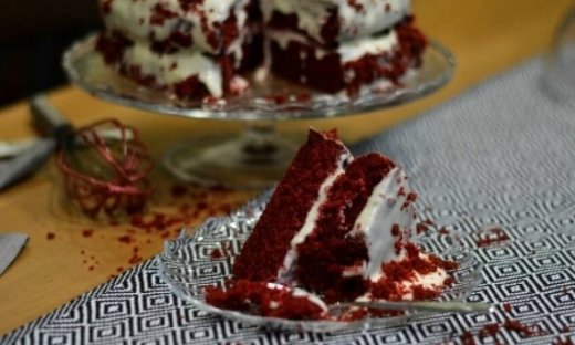 Μοναδικό Red velvet cake