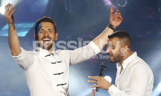 Ο Βέρτης συνάντησε τον Ισραηλινό τραγουδιστή Itay Levi και η νύχτα πήρε φωτιά