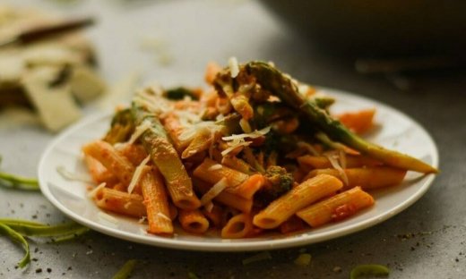 Πένες με λαχανικά