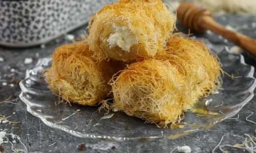 Κανταΐφι με φέτα-Απίστευτη συνταγή από τον Γιώργο Τσούλη