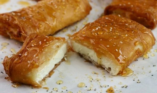 Λαχταριστή φέτα σε φύλλο από τον Γιώργο Τσούλη! 