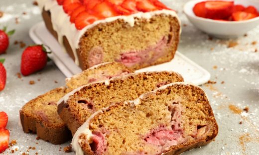 Strawberry bread
