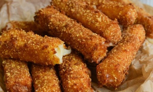 Φανταστικά Mozzarella sticks δια χειρός Γιώργου Τσούλη 