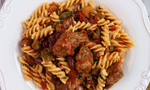 Φουσίλι με μοσχάρι από τον Γιώργο Τσούλη