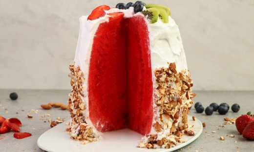 Τούρτα καρπούζι! Καταπληκτική συνταγή από τον Γιώργο Τσούλη