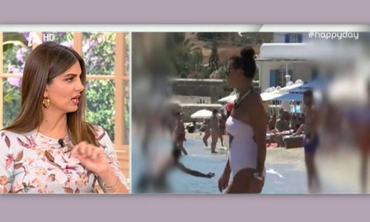 Νίνα Λοτσάρη: Όπως μπήκε, βγήκε από τη θάλασσα της Μυκόνου (Απολαυστικό βίντεο)