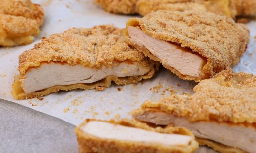 Αυτή τη συνταγή σνίτσελ κοτόπουλο στο φούρνο πρέπει να τη φτιάξεις! 