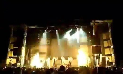 Νεκρή γνωστή τραγουδίστρια επί σκηνής - Την χτύπησε πυροτέχνημα - Σοκαριστικό βίντεο