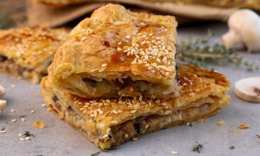 Μανιταρόπιτα από τον Γιώργο Τσούλη