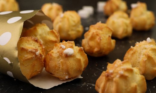 Σουδάκια με ζάχαρη(choux) από τον Γιώργο Τσούλη 