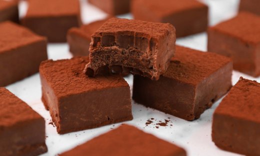 Σοκολατένια fudge που προκαλούν γευστική ηδονή