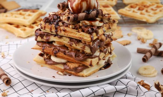 Γλυκιές βάφλες για ένα γλυκό πρωινό από τον Γιώργο Τσούλη 