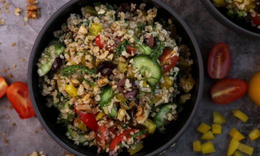 Σαλάτα με πλιγούρι από τον Γιώργο τσούλη