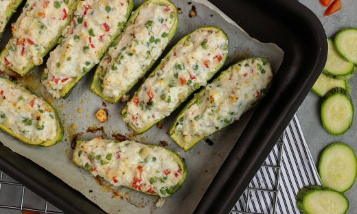 Γεμιστά κολοκυθάκια- Συνταγή από τον Γιώργο Τσούλη 