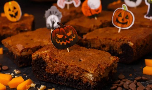 Brownies κολοκύθας από τον Γιώργο Τσούλη 