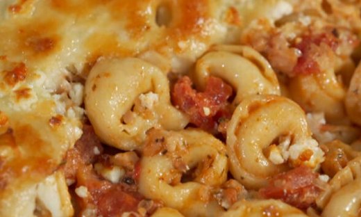 Τορτελίνια στο φούρνο με 4 τυριά- Πανεύκολη συνταγή από τον Γιώργο Τσούλη