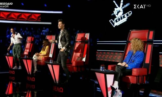 The Voice: Κλάμα! Ρουβάς-Μουζουράκης άκουσαν το όνομα της παίκτριας και δείτε τι έκαναν! 