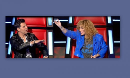 The Voice: Η κίνηση του Ρουβά που ενόχλησε την Ζουγανέλη – Του τα έχωσε (Video & Photos)