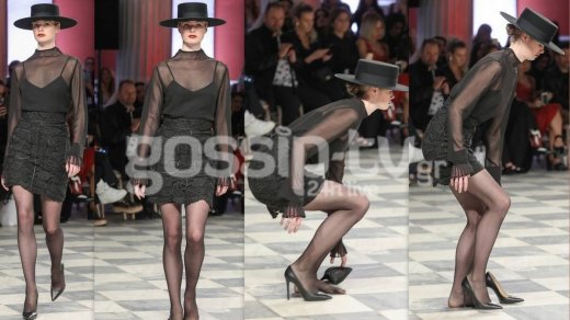 AXDW: Καρέ-καρέ το ατύχημα μοντέλου στην πασαρέλα! Δεν πάει ο νους σας πώς αντέδρασε! (photos)