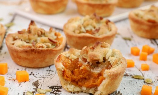 Ταρτάκια κολοκύθας από τον Γιώργο Τσούλη 