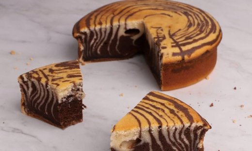 Zebra κέικ από τον Γιώργο Τσούλη