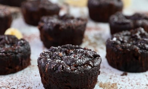 Muffins με μπανάνα και blueberries από τον Γιώργο Τσούλη