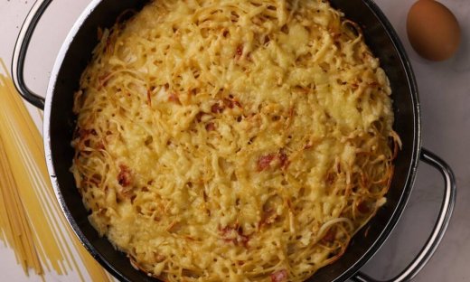 Καρμπονάρα φούρνου από τον Γιώργο Τσούλη 