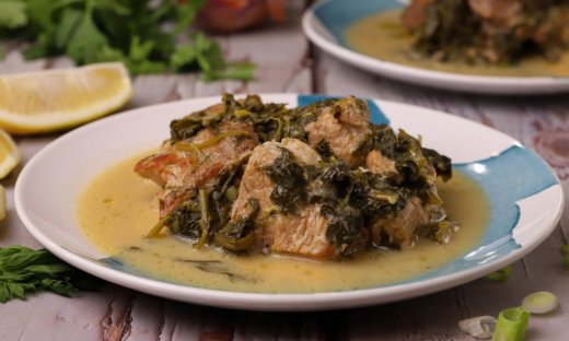 Χοιρινό με σέλινο από τον Γιώργο Τσούλη 